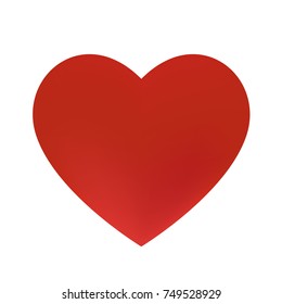 Red Heart Vector