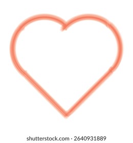 Red heart vector icon for Valentines day, vector heart shape, Heart, love, romance.	