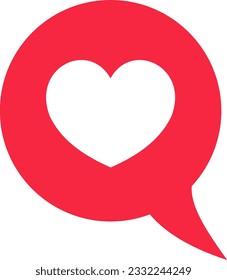 red heart vector icons illustration