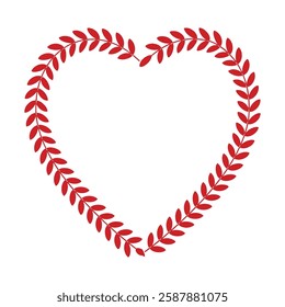 Red Heart Vector – Love and Romance Icon for Valentine’s Day, Wedding, and Romantic Design Elements