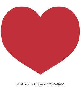 Red heart for wedding and valentine design, hart, love mark Love symbol icon set, love symbol vector