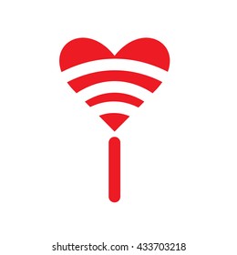 red heart wifi