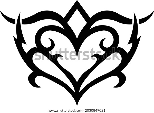 Red Heart Wings Symbol Stock Vector (Royalty Free) 2030849021 ...