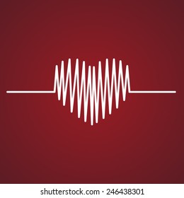 red heartbeat