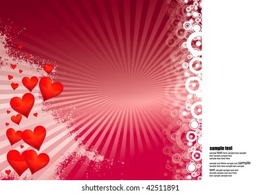 Corazón rojo