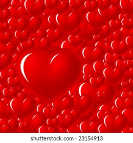 Antecedentes de corazones rojos.