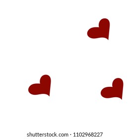 Red hearts confetti background. Falling vector background. Red and pink explosion of hearts for wedding invitation or anniversary greeting card. Valentine celebration template. Romantic illustration.