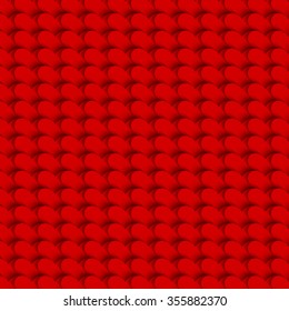 Red hearts love background, valentines day design element for greeting card, mockup wedding invitation cover