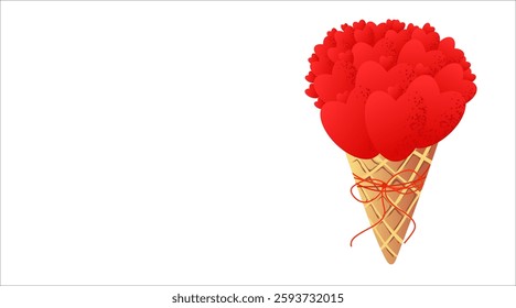 Red hearts on pink background seamless pattern. Sweet love. Valentine's day cute backdrop texture, wallpaper. Romantic wedding.