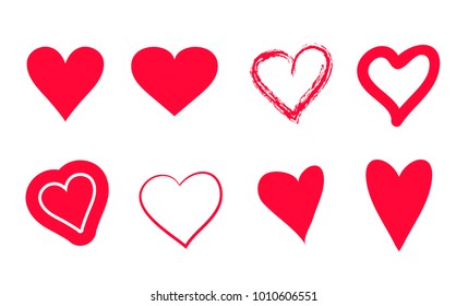 Red Hearts Set