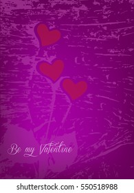 red hearts for Valentines