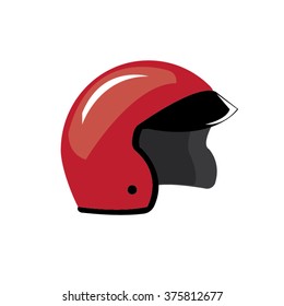red helmet-vector