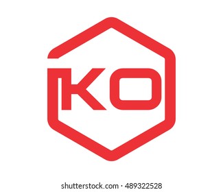 red hexagon typography typeset logotype alphabet font image vector icon logo symbol 
