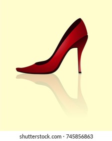 Red high heel