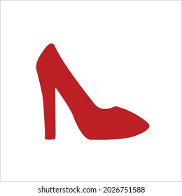red high heel women shoes