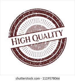 Red High Quality distress rubber stamp
