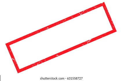 Red highlights for highlighting messages. Highlight have rough texture. grunge label. Red border.