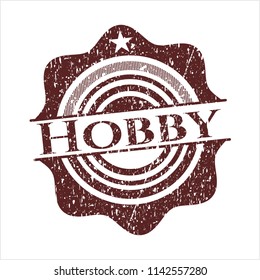 Red Hobby rubber texture