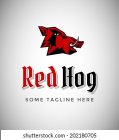 Red Hog Emblem