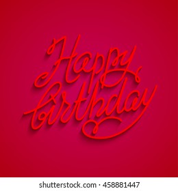 Red holiday card