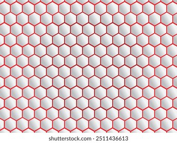 vermelho favo de mel branco padrão sem emenda