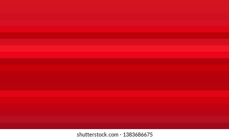 Red Horizontal Striped Background Illustration