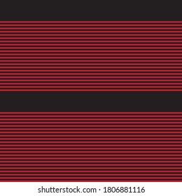 Red Horizontal striped seamless pattern background suitable for fashion textiles, graphics