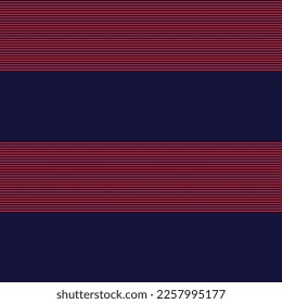 Red Horizontal striped seamless pattern background suitable for fashion textiles, graphics