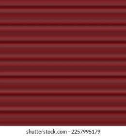 Red Horizontal striped seamless pattern background suitable for fashion textiles, graphics