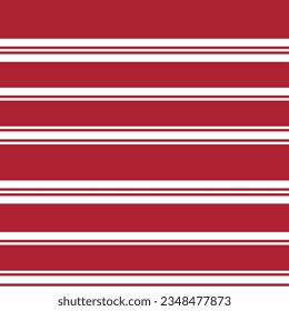 Red Horizontal striped seamless pattern design for fashion textiles, graphics