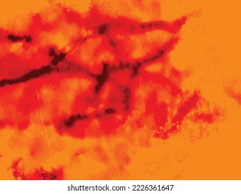 Red Horror Fire. Red Fire Pattern. Gradient Abstract Tie Dye. Red Spooky Tie Die Fire. Vector Orange Print. Tye Dye Red Tiedye. Hell Vector Tie Die. Tiedye Acid Tie Dye. Fiery Old Pattern.