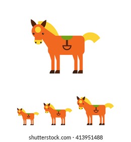 Red horse icon