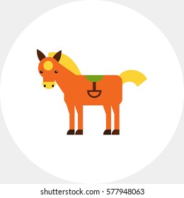 Red horse icon