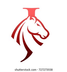 Red Horse Initial J Consulting Logo