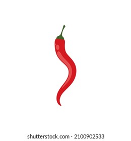 Red hot Chili illustration logo vector template