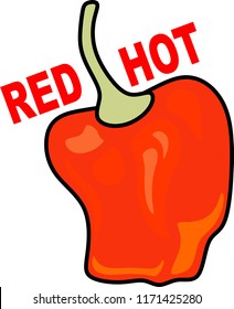 red hot chili logo design