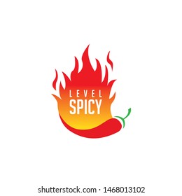 Red Hot Chili logo design concept vector, Spicy Pepper logo designs template, Fire Chili logo symbol, Hot sauce logo