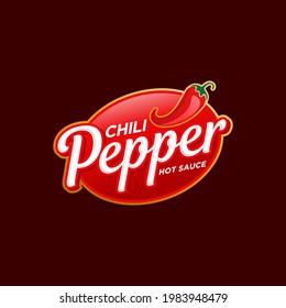 Red Hot Chili logo design concept vector, Spicy Pepper logo designs template. 
Vector illustration.