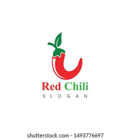 Red Hot Chili logo designs concept vector, Iconic Chili logo symbol