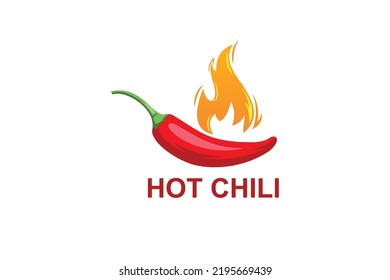 Red Hot Chili logo designs concept vector, Spicy Pepper logo designs template