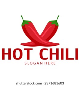 Red Hot Chili logo designs concept vector, Spicy Pepper logo designs template. Chili peppers on fire. Chili pepper icon design for Mexican or Indian restaurant or other business.