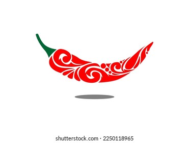 Red Hot Chili Logo Graphic Design Art The Best Idea