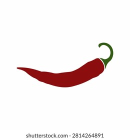 Red Hot Chili on a white background