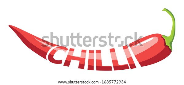 Red Hot Chili Pepper Logo Design Stock Vector (Royalty Free) 1685772934 ...