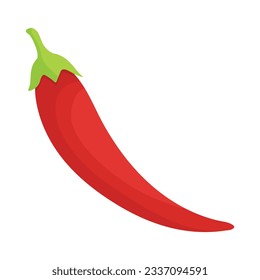 red hot chili pepper vector