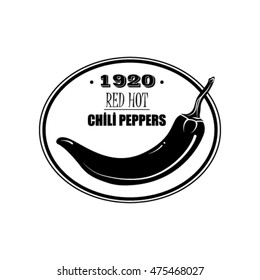 red hot chili peppers banner vector illustrator