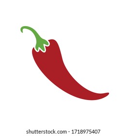 Red Hot Chili Vektor. Chili-Logo