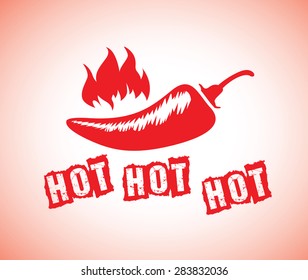 Red Hot Chilli Stock Vector (Royalty Free) 283832036 | Shutterstock