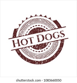 Red Hot Dogs rubber texture