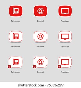 Red hot icons